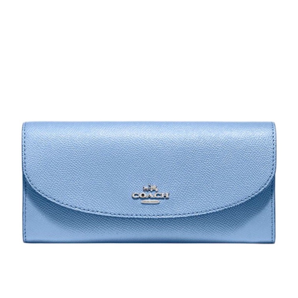 Coach Leather Slim Envelope Wallet